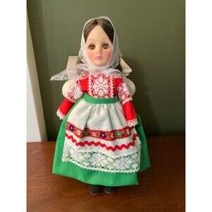 Vintage 80s Effanbee 11" Miss Italy #1106 (1981) DOTW w/Original Box EUC